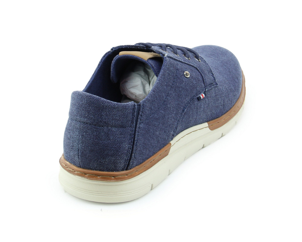 Foto 3 | Zapato Casual Lob Footwear Textil Azul para Hombre