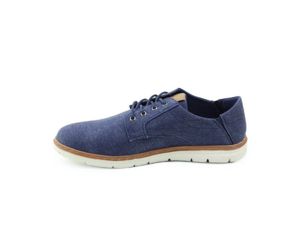 Foto 6 pulgar | Zapato Casual Lob Footwear Textil Azul para Hombre