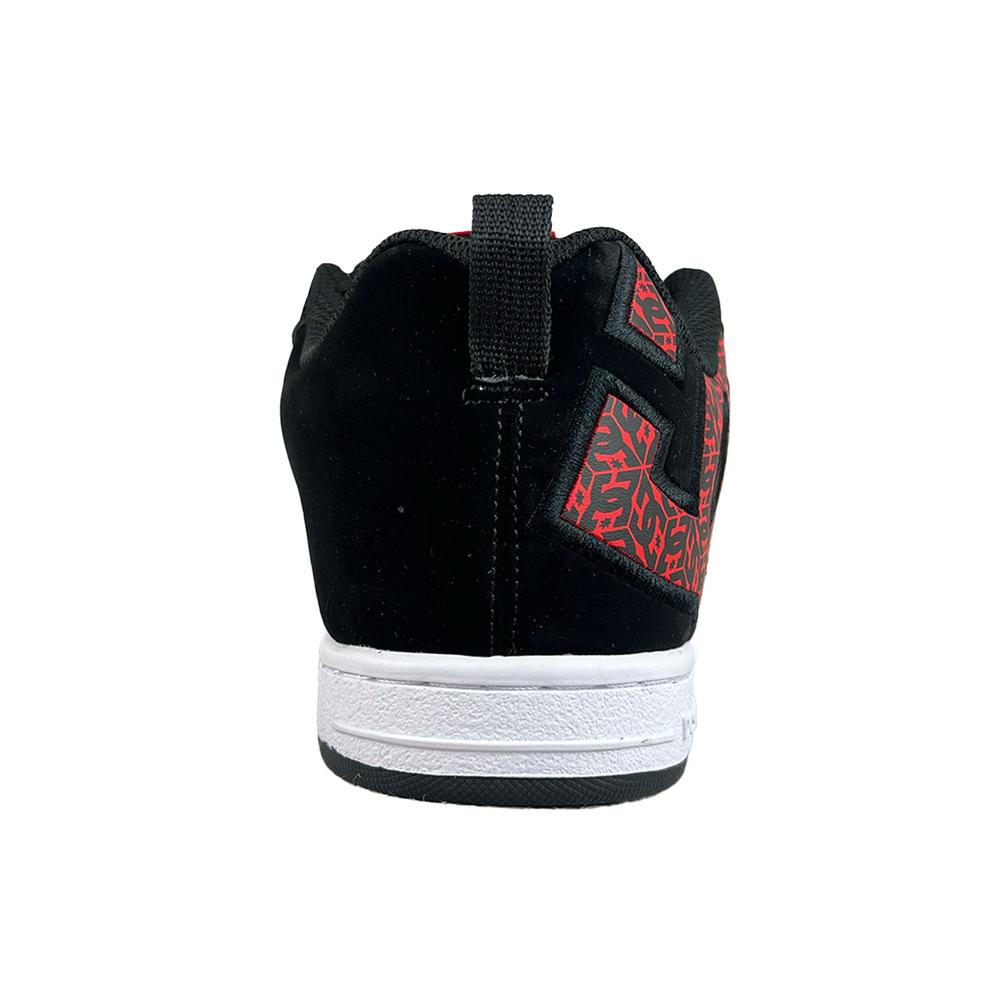 Foto 7 pulgar | Tenis Para Hombre Negros Rojos Court Graffik Dc Shoes Negro