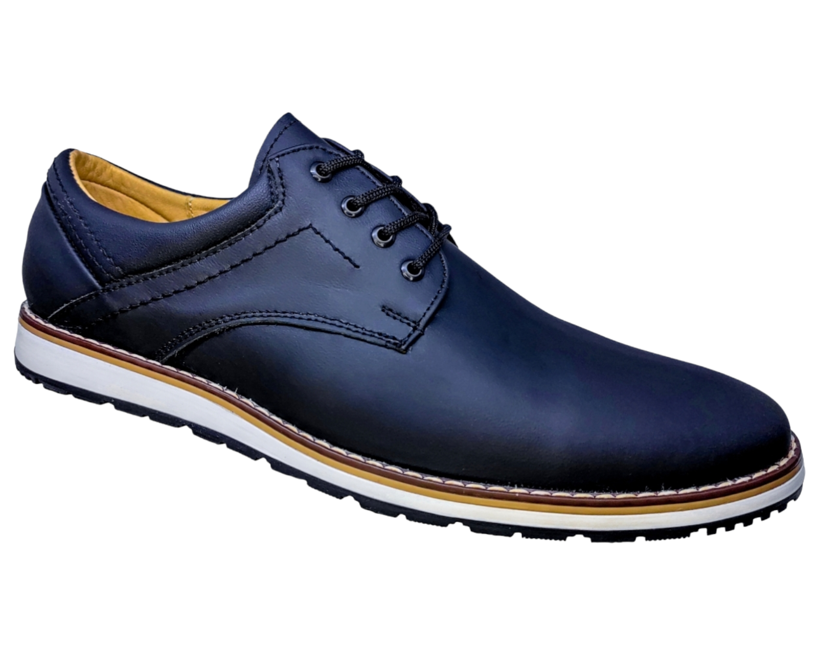 Foto 2 pulgar | Zapatos Para Hombre En Piel Vacuno Casuales Y Comodos 6tr