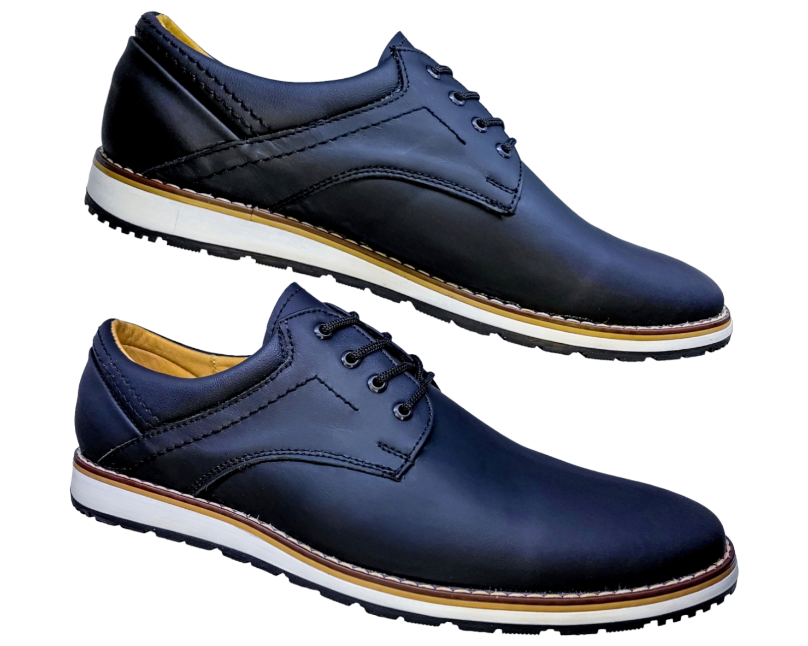 Foto 6 pulgar | Zapatos Para Hombre En Piel Vacuno Casuales Y Comodos 6tr