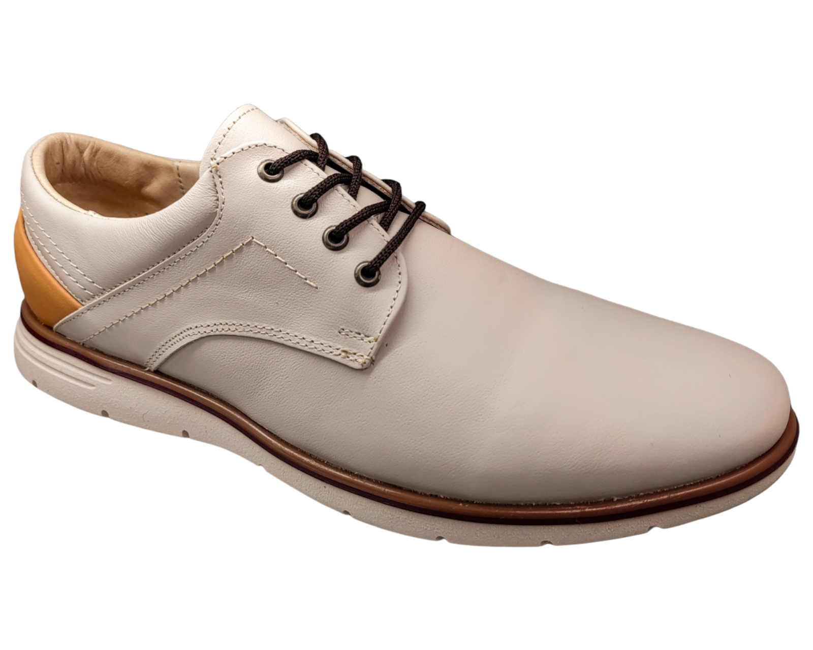 Foto 2 pulgar | Zapatos Para Hombre En Piel Vacuno Casuales Y Comodos 6rg