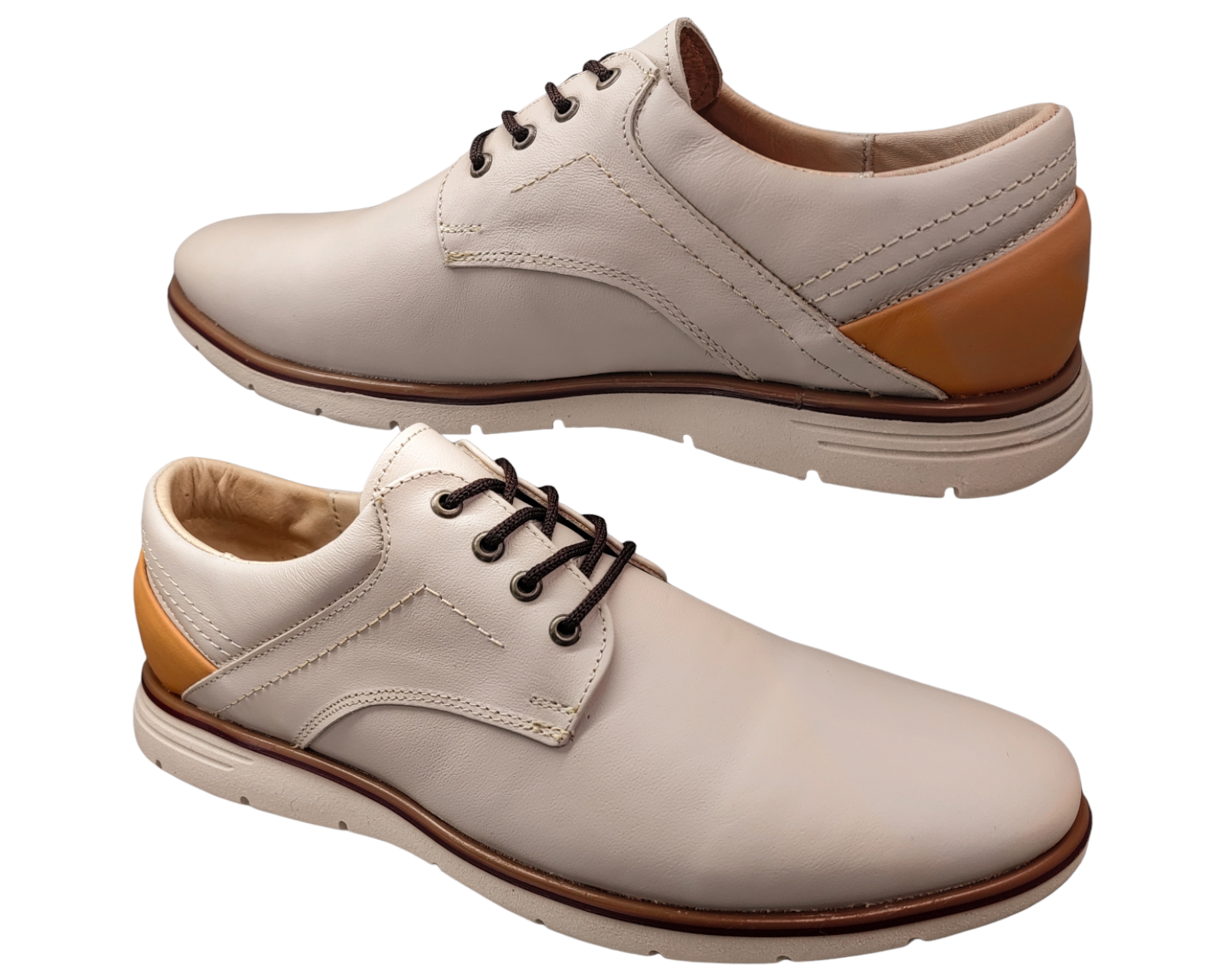 Foto 6 pulgar | Zapatos Para Hombre En Piel Vacuno Casuales Y Comodos 6rg