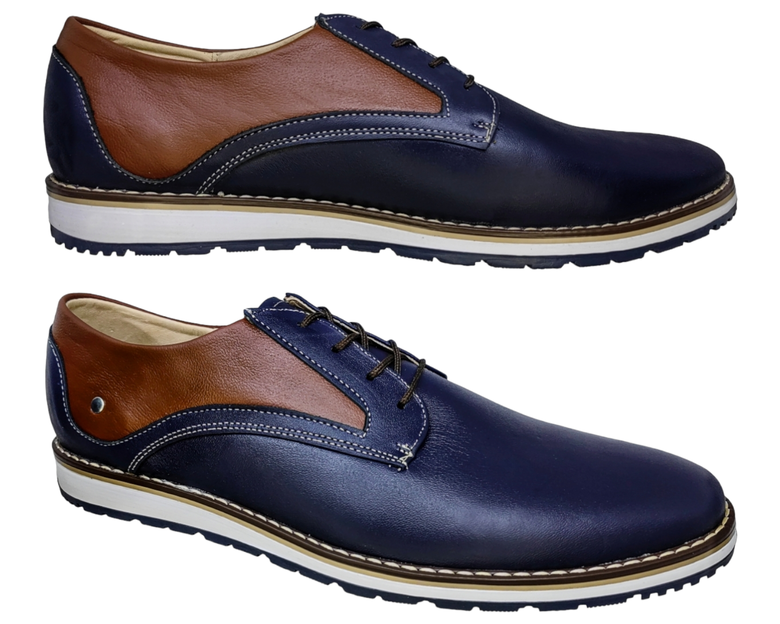 Foto 8 pulgar | Zapatos Para Hombre En Piel Vacuno Casuales Y Comodos 9tr