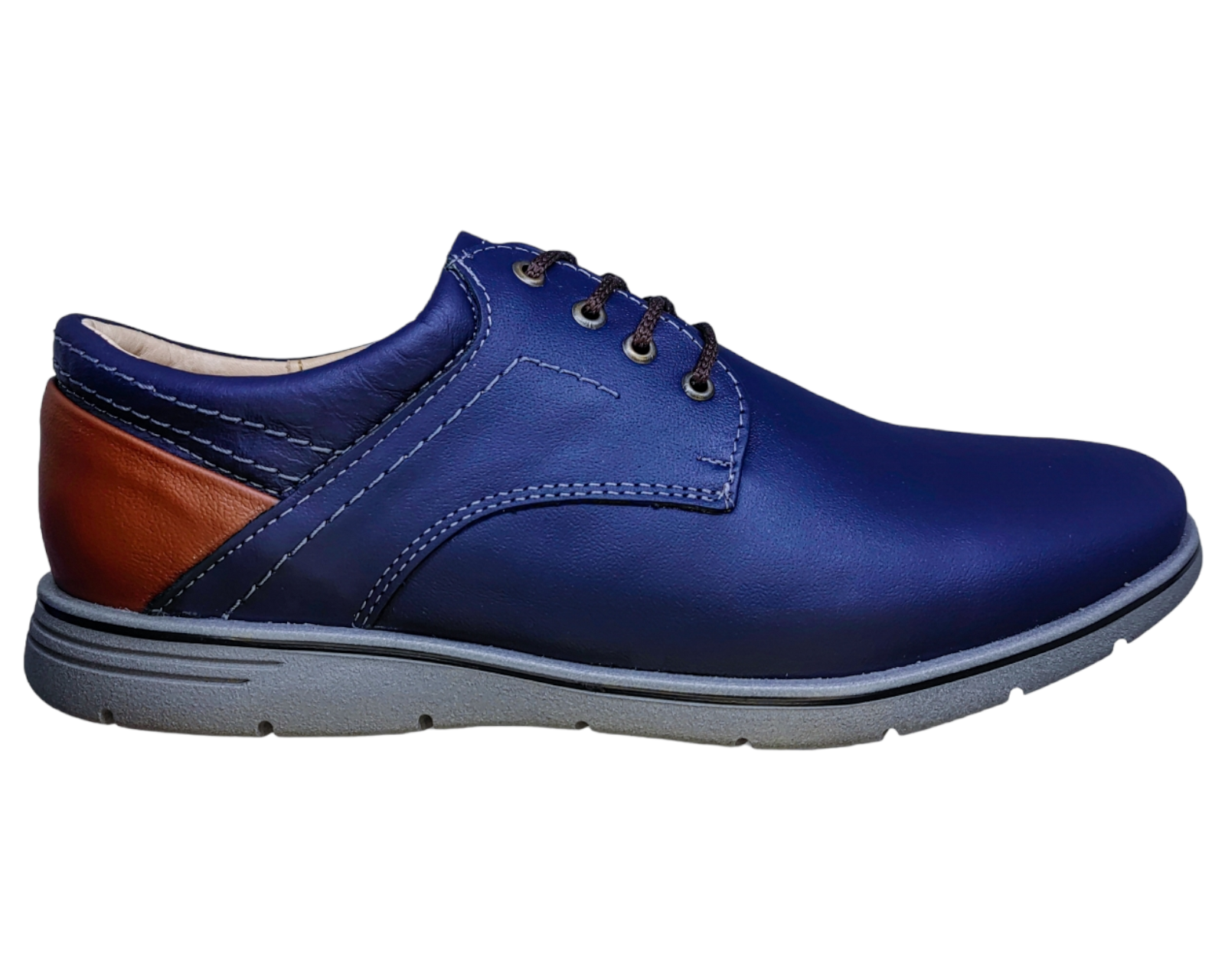 Foto 3 pulgar | Zapatos Para Hombre En Piel Vacuno Casuales Y Comodos 6rg