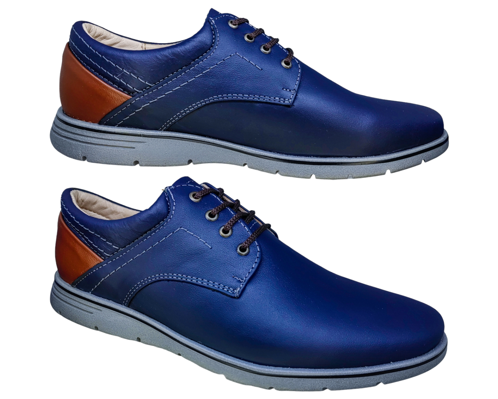 Foto 5 pulgar | Zapatos Para Hombre En Piel Vacuno Casuales Y Comodos 6rg