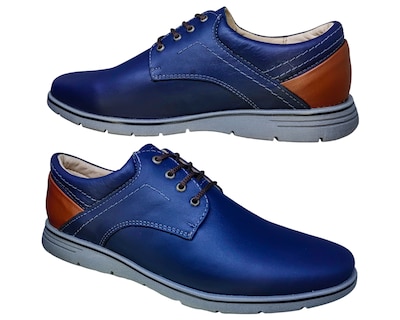 Foto 5 | Zapatos Para Hombre En Piel Vacuno Casuales Y Comodos 6rg