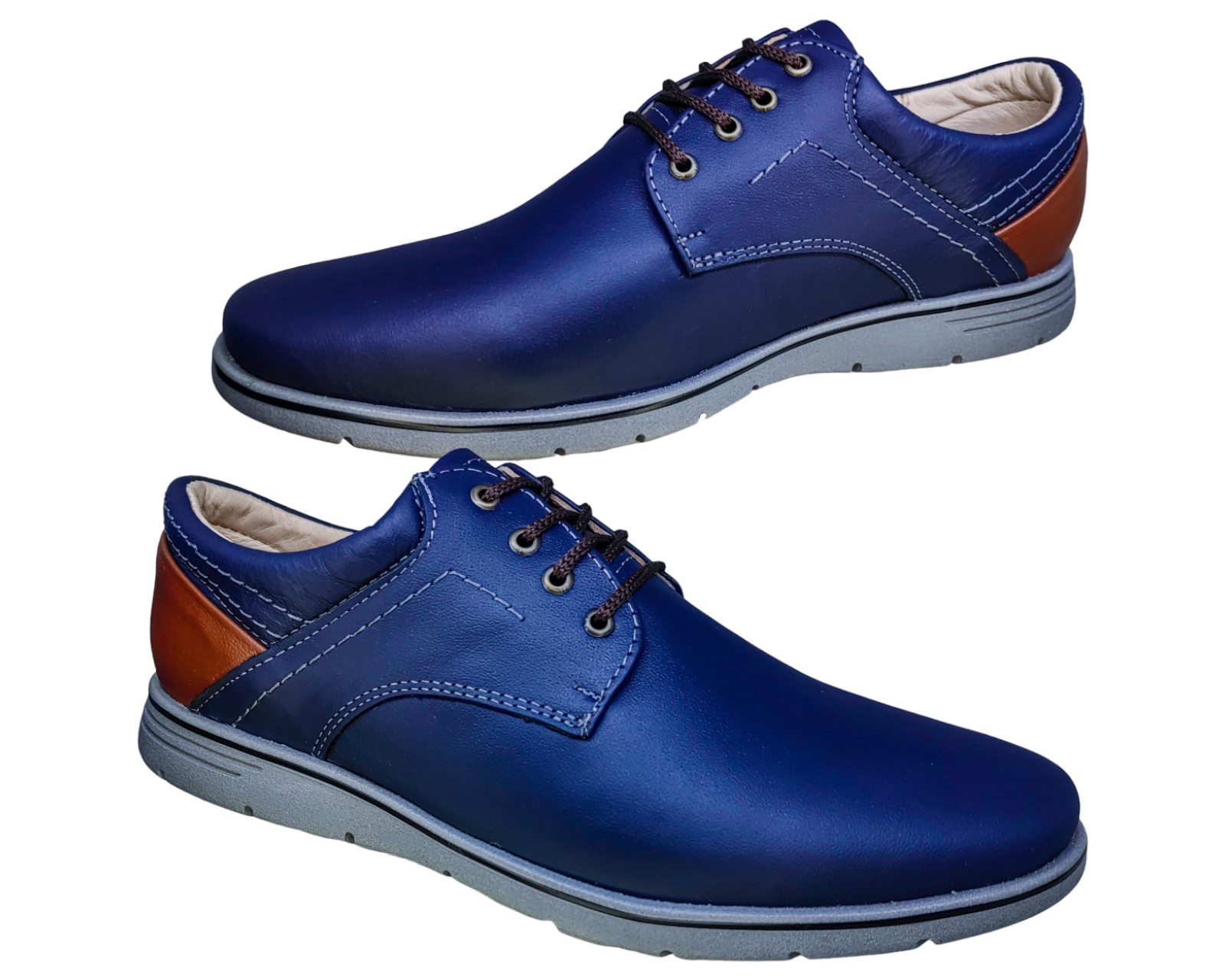 Foto 7 pulgar | Zapatos Para Hombre En Piel Vacuno Casuales Y Comodos 6rg