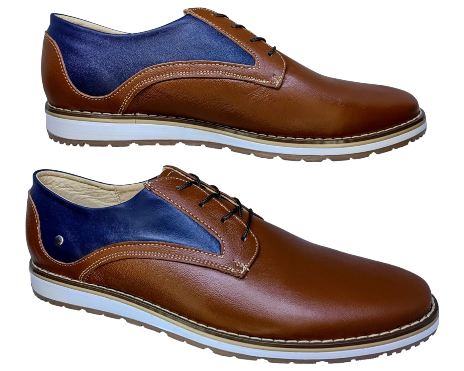 Foto 8 pulgar | Zapatos Para Hombre En Piel Vacuno Casuales Y Comodos 9tr