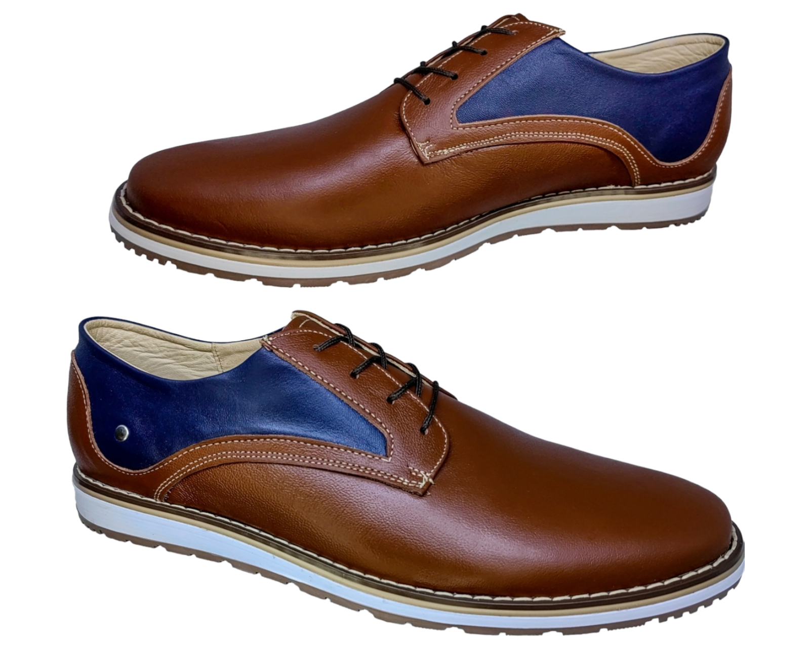 Foto 9 pulgar | Zapatos Para Hombre En Piel Vacuno Casuales Y Comodos 9tr