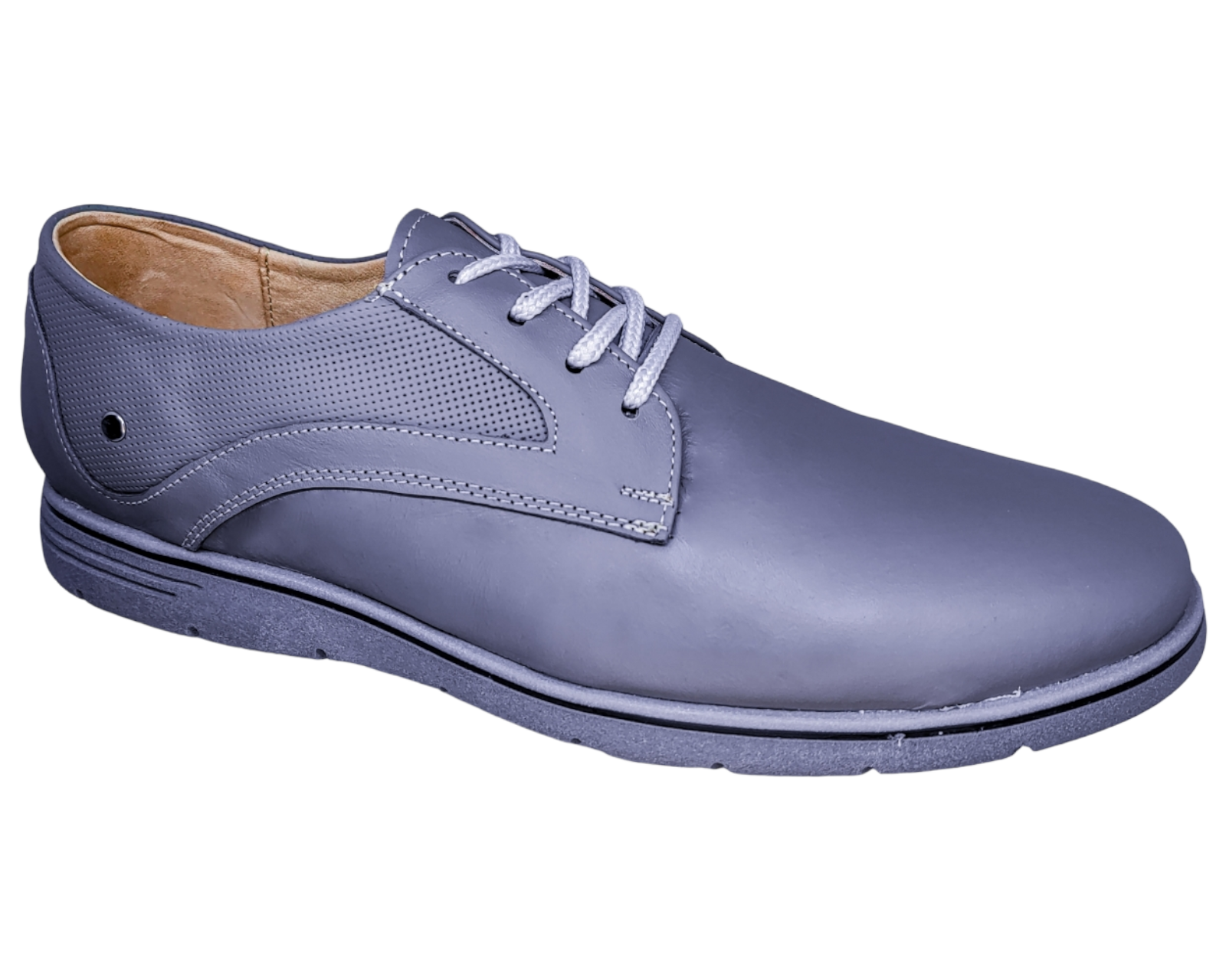 Zapatos Para Hombre En Piel Vacuno Casuales Y Comodos 6rg