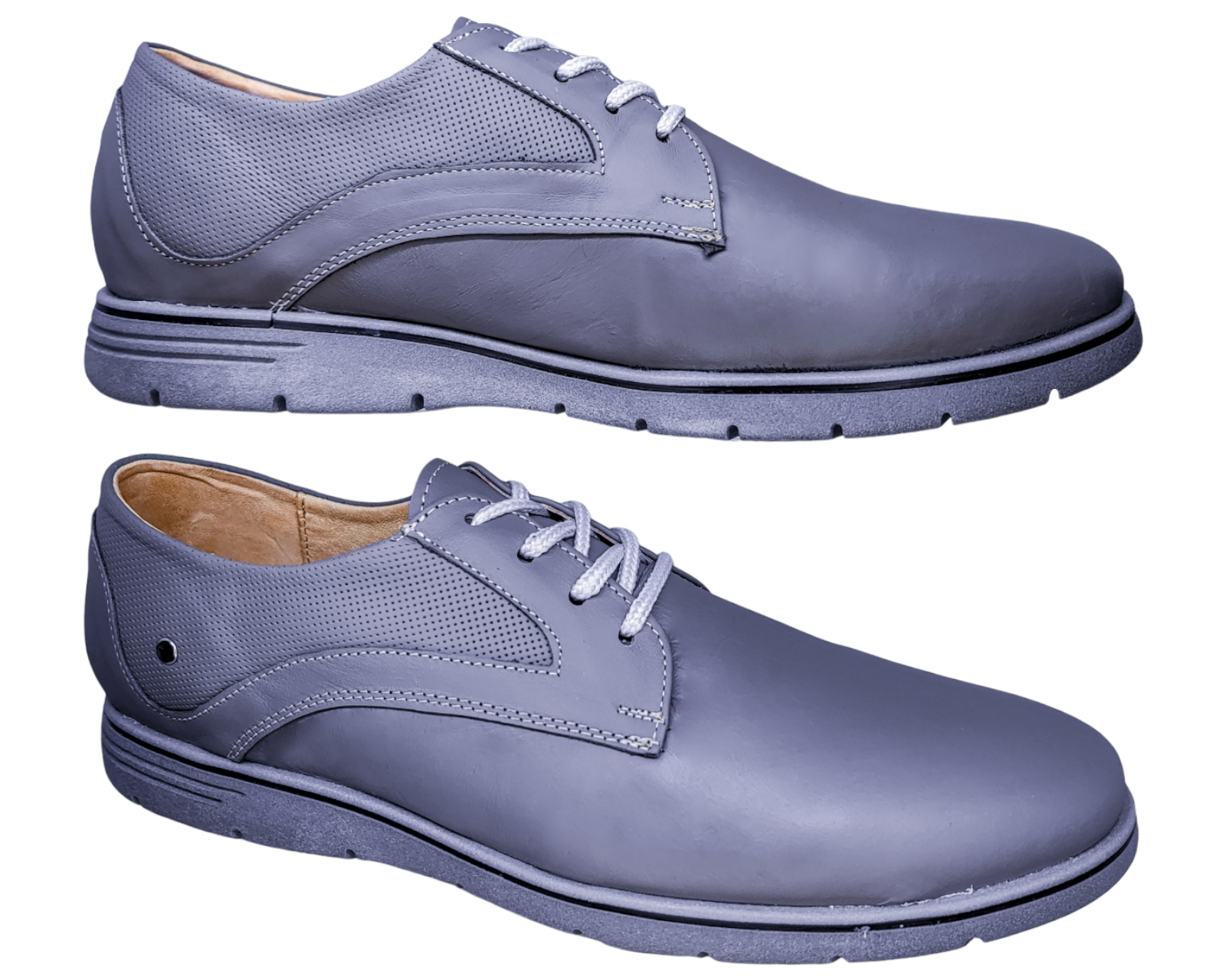 Foto 4 pulgar | Zapatos Para Hombre En Piel Vacuno Casuales Y Comodos 6rg