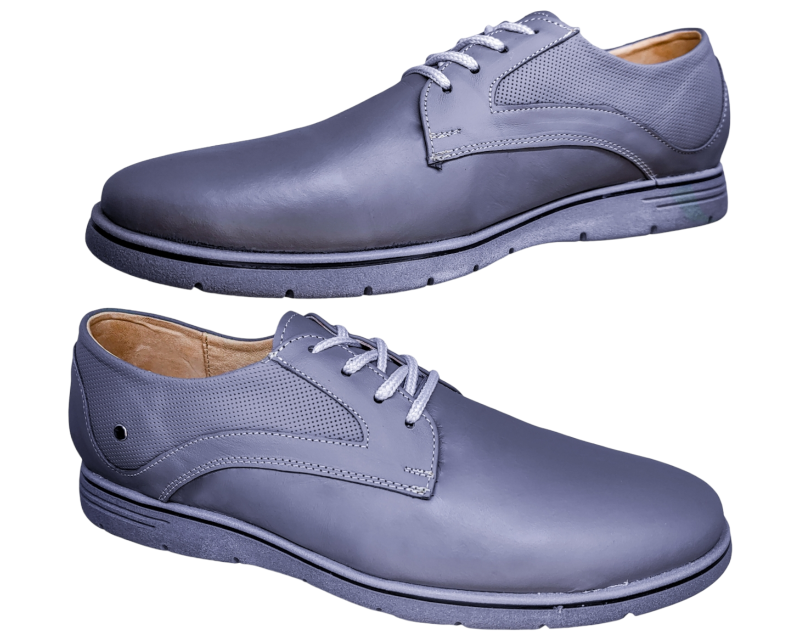 Foto 7 pulgar | Zapatos Para Hombre En Piel Vacuno Casuales Y Comodos 6rg