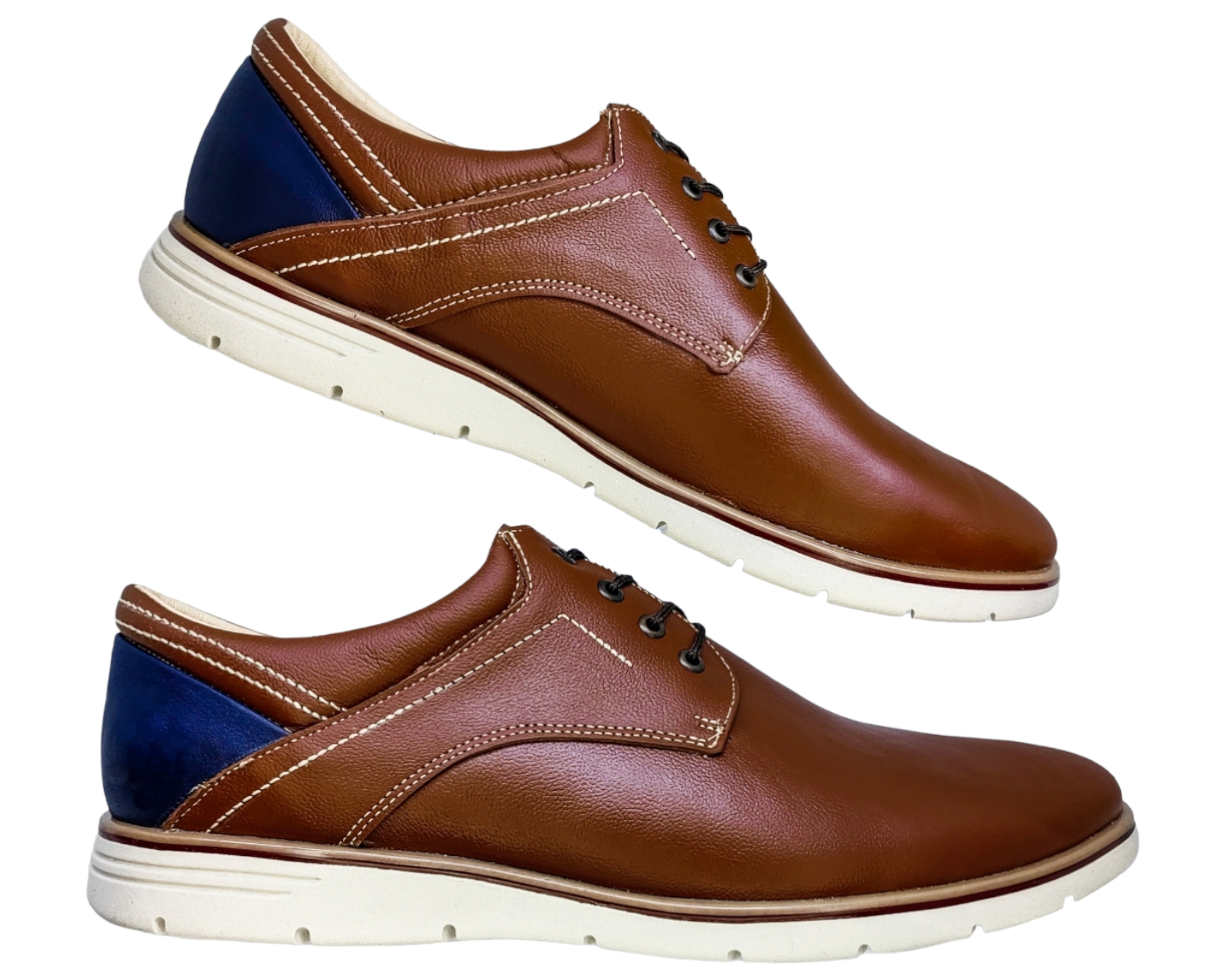 Foto 8 pulgar | Zapatos Para Hombre En Piel Vacuno Casuales Y Comodos 6rg