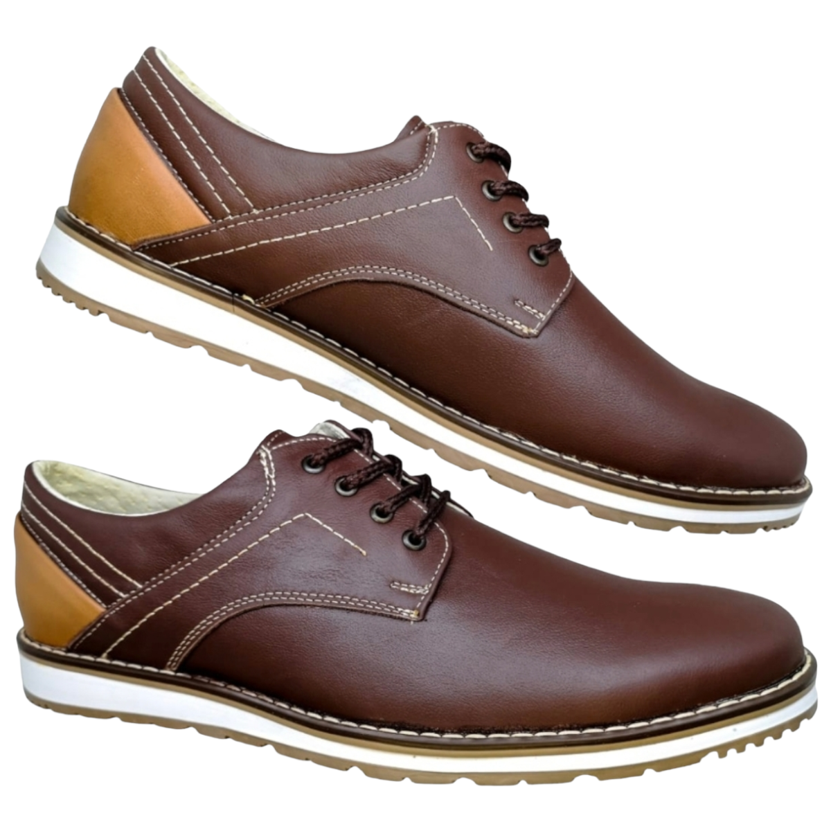 Foto 4 pulgar | Zapatos Para Hombre En Piel Vacuno Casuales Y Comodos 6tr