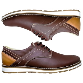Foto 6 | Zapatos Para Hombre En Piel Vacuno Casuales Y Comodos 6tr