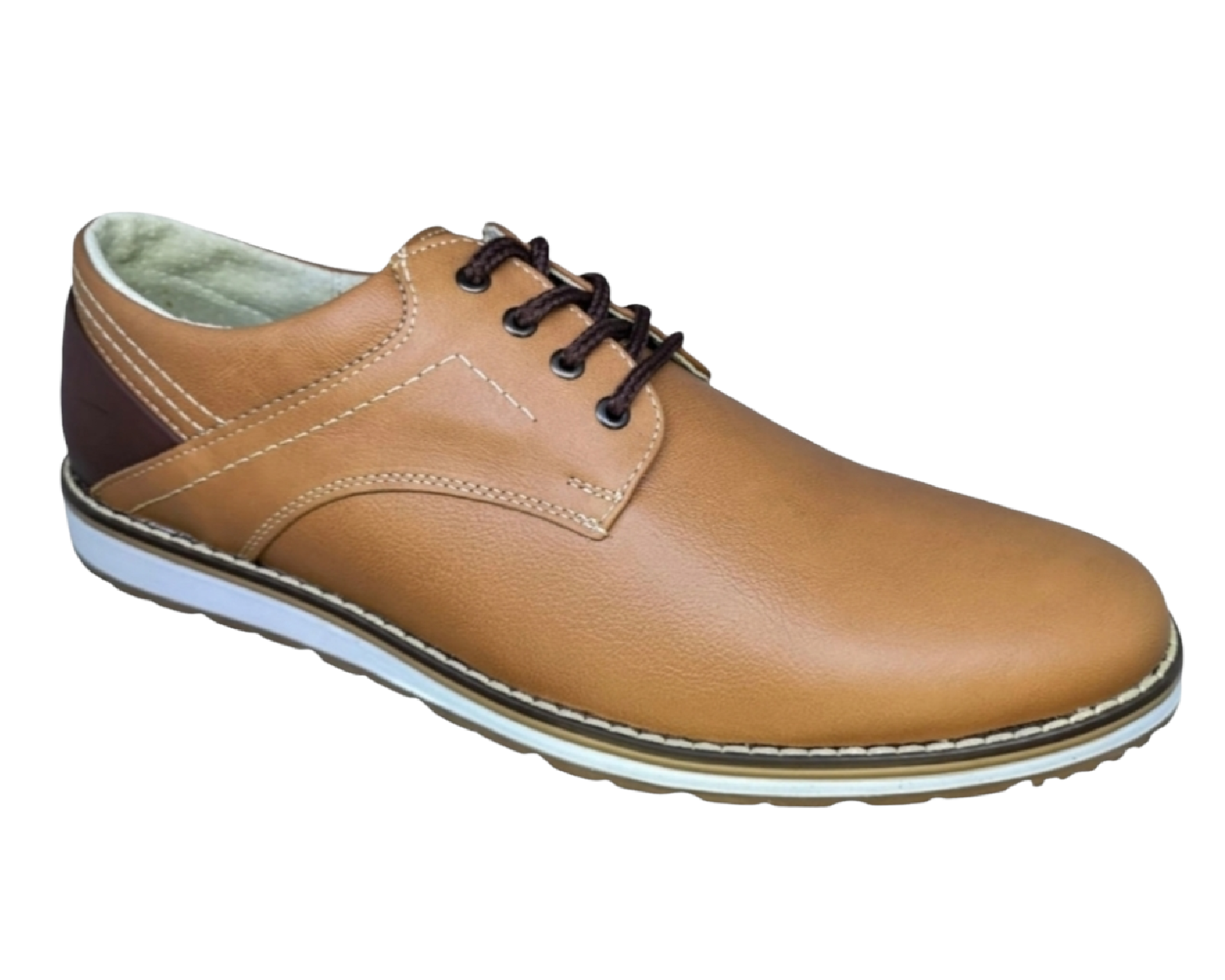 Foto 2 pulgar | Zapatos Para Hombre En Piel Vacuno Casuales Y Comodos 6tr