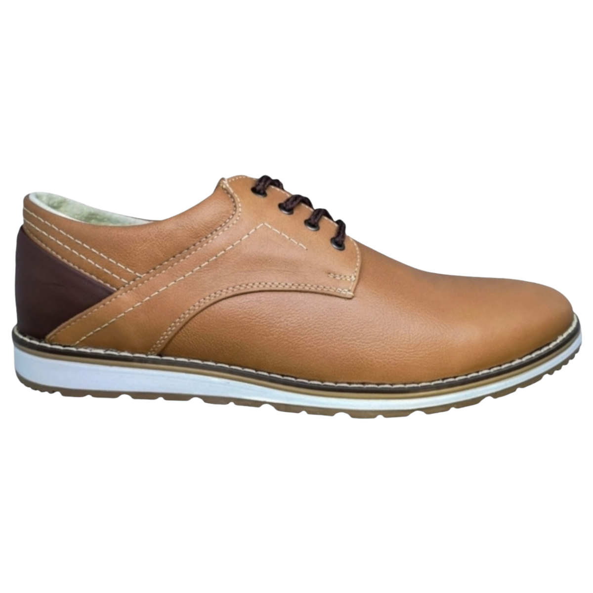 Foto 6 pulgar | Zapatos Para Hombre En Piel Vacuno Casuales Y Comodos 6tr