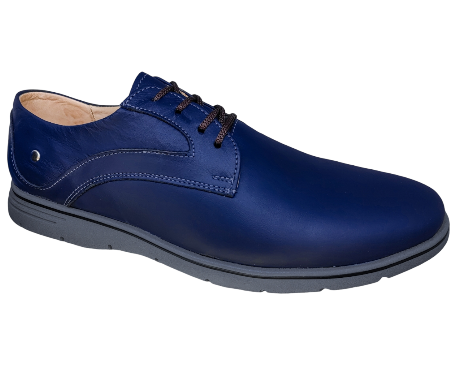 Foto 2 pulgar | Zapatos Para Hombre En Piel Vacuno Casuales Y Comodos 6rg