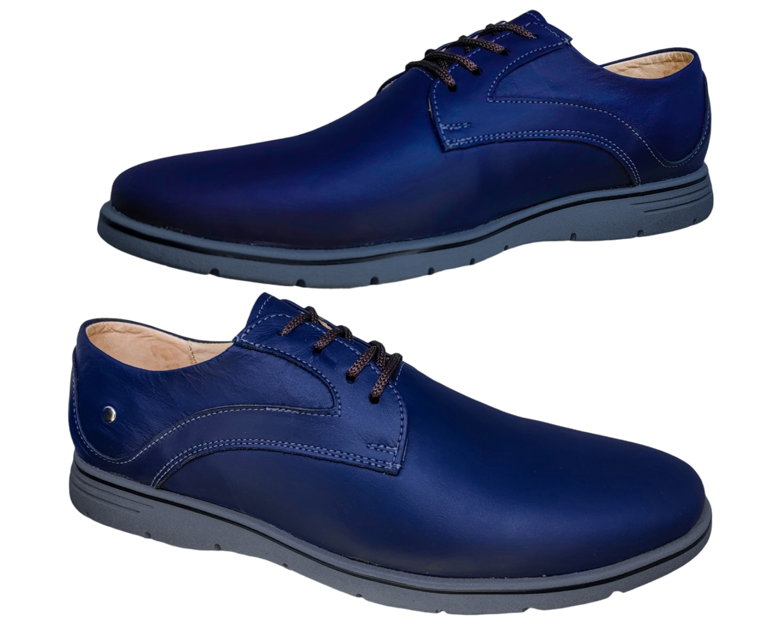 Foto 5 pulgar | Zapatos Para Hombre En Piel Vacuno Casuales Y Comodos 6rg