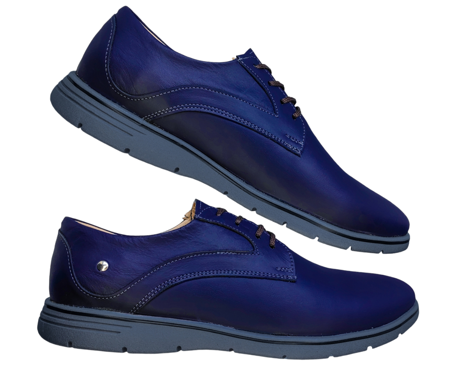 Foto 7 pulgar | Zapatos Para Hombre En Piel Vacuno Casuales Y Comodos 6rg