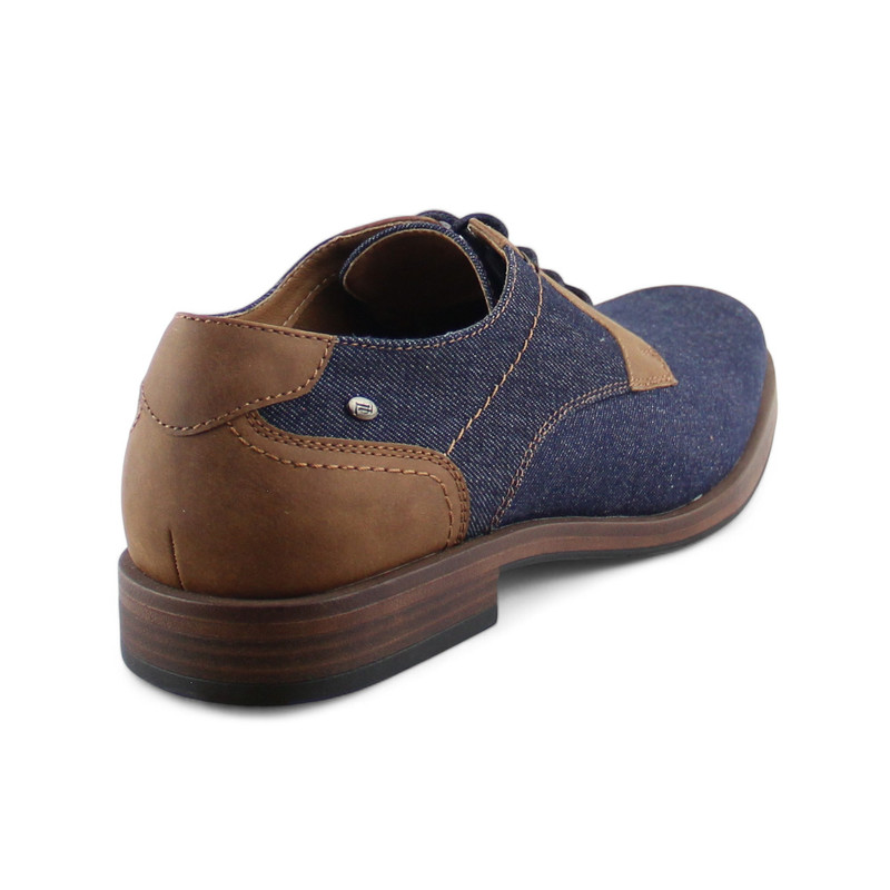 Foto 4 pulgar | Zapato Casual Para Hombre Lob Footwear Textile Azul 57704542