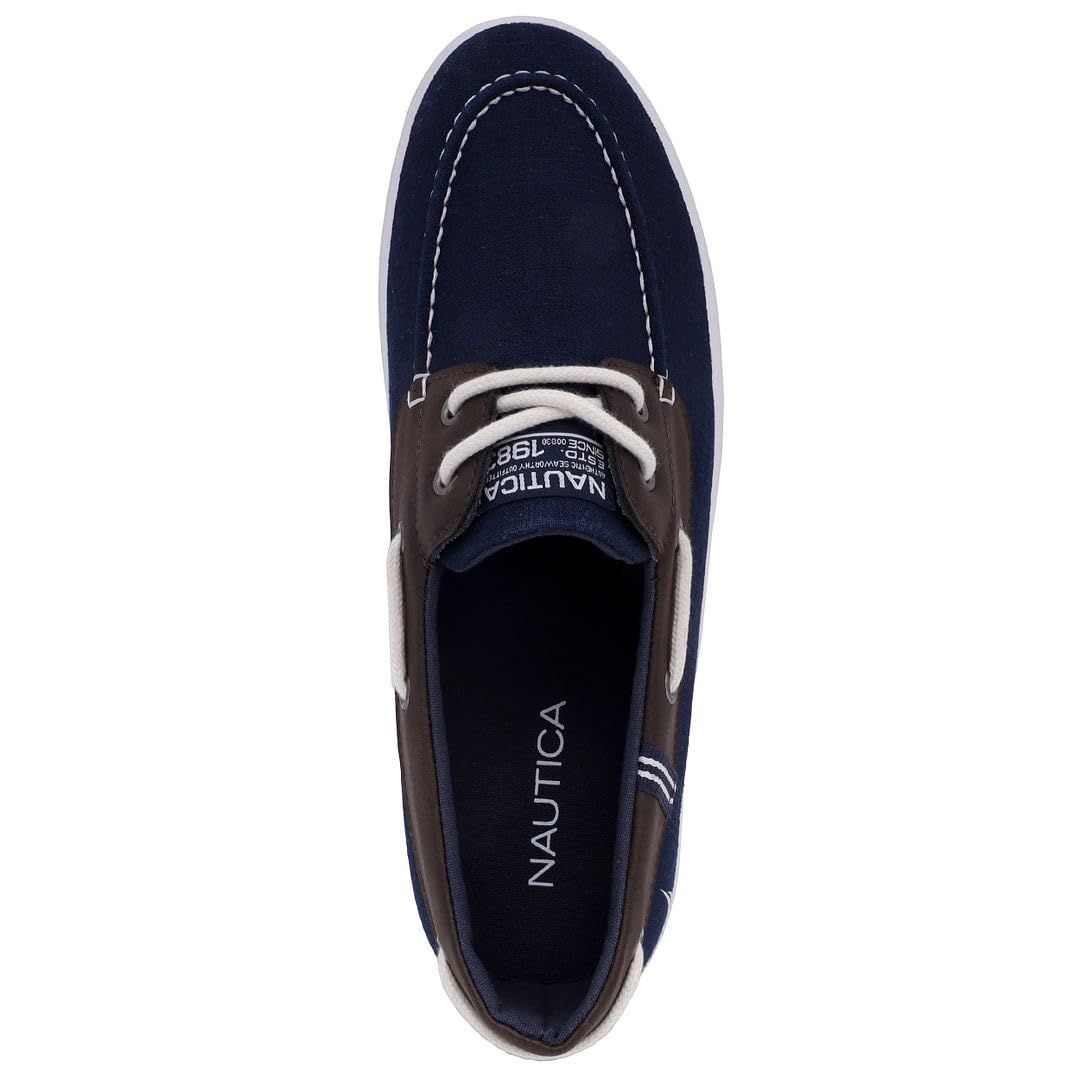 Foto 5 pulgar | Zapatillas Nautica Malad Boat A La Moda Con Cordones Para Hombre, Azul Marino 13 - Venta Internacional.