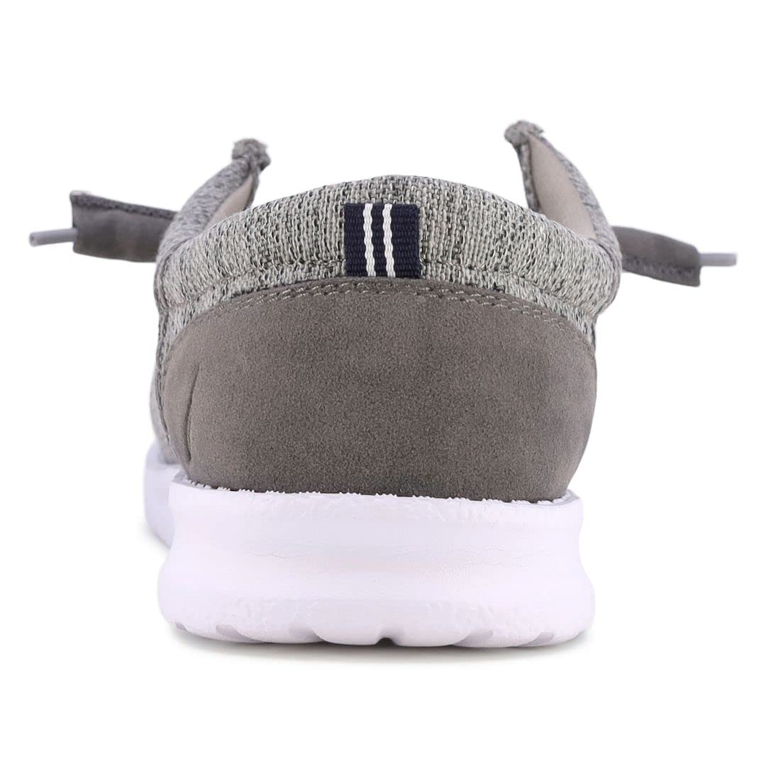 Foto 4 pulgar | Mocasines Nautica Comfort con Cordones Gris para Hombre - Venta Internacional