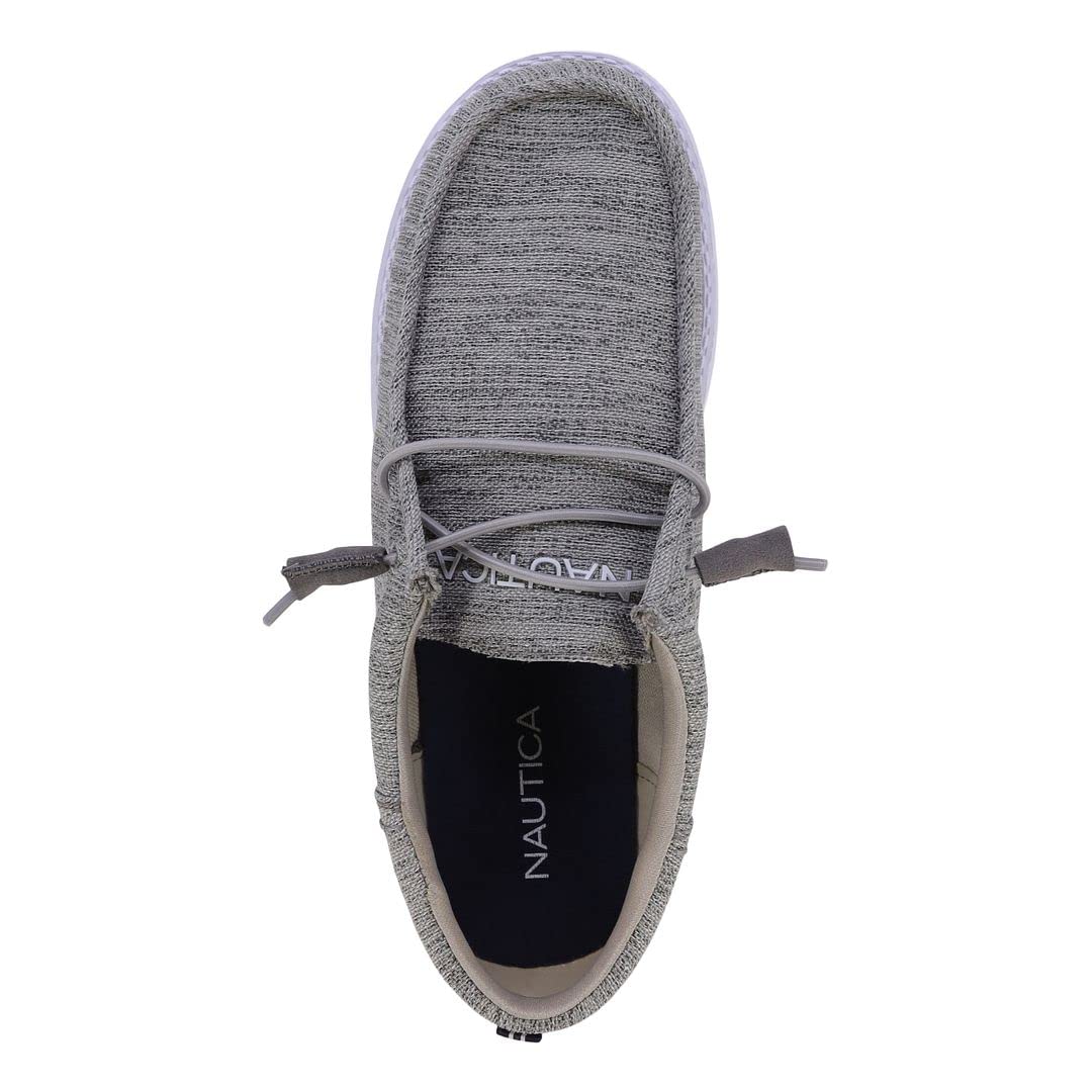 Foto 5 pulgar | Mocasines Nautica Comfort con Cordones Gris para Hombre - Venta Internacional