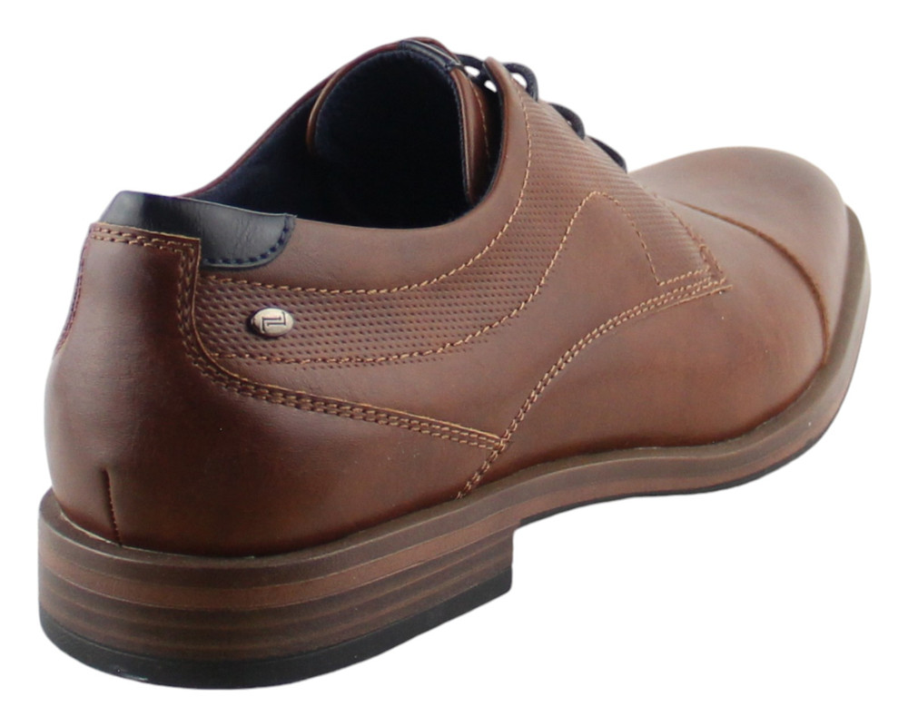 Foto 4 pulgar | Zapato Casual Para Hombre Lob Footwear Pu Café 57704537