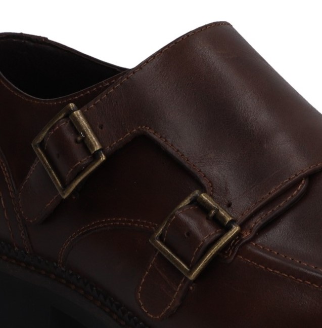 Foto 6 | Zapato Berlin Caballero Piel Café Monkstrap Casual