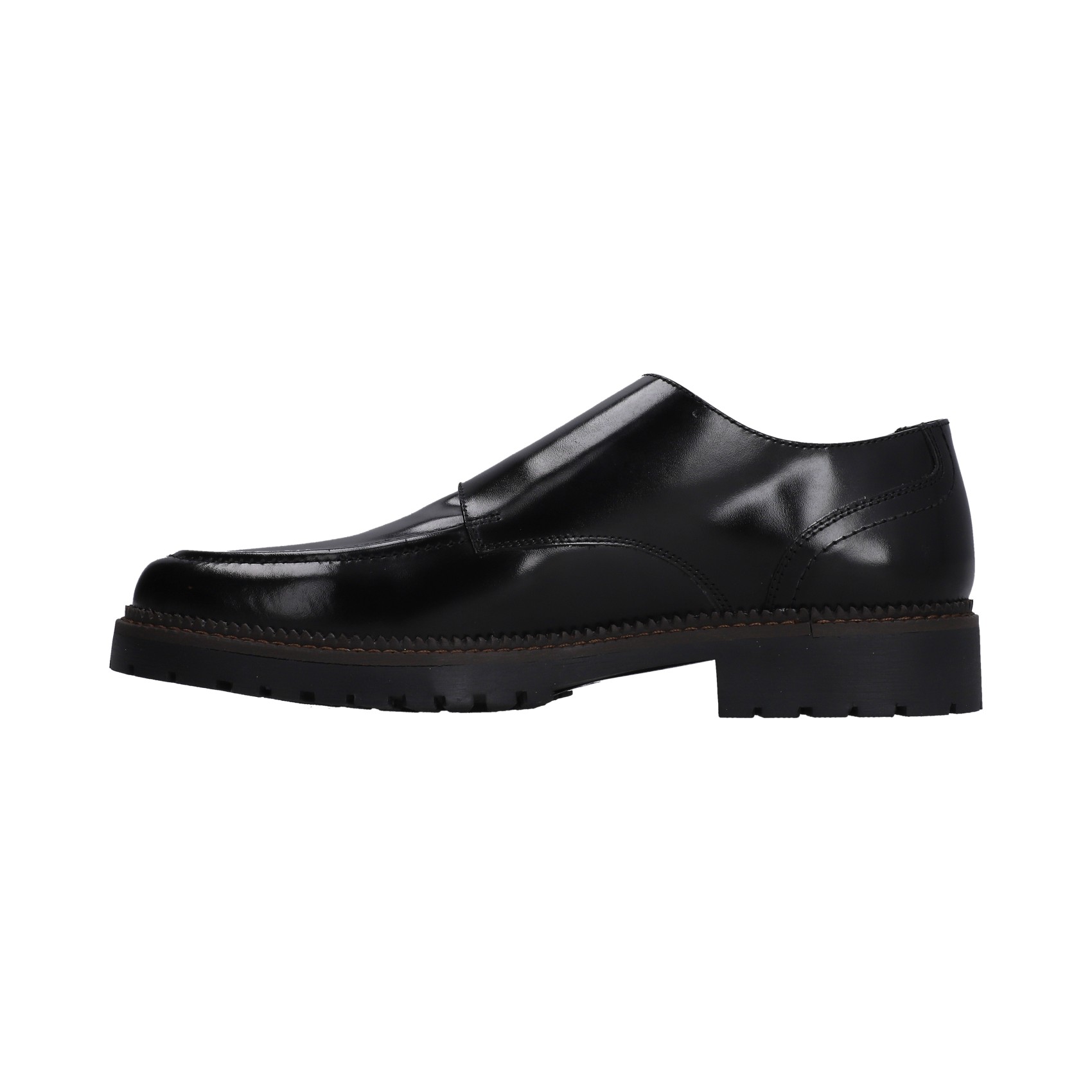 Foto 4 pulgar | Zapato Berlin Caballero Piel Negro Monkstrap Casual