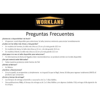 Foto 6 | Zapato Choclo Casual Para Hombre Workland 71301 Garmount Negro