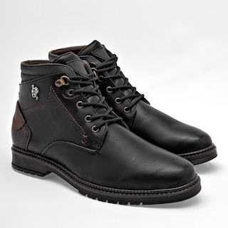 Foto 2 | American Polo Bota Para Hombre Negro
