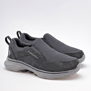 Foto 2 | American Polo Zapato Casual Para Hombre Gris, Importado