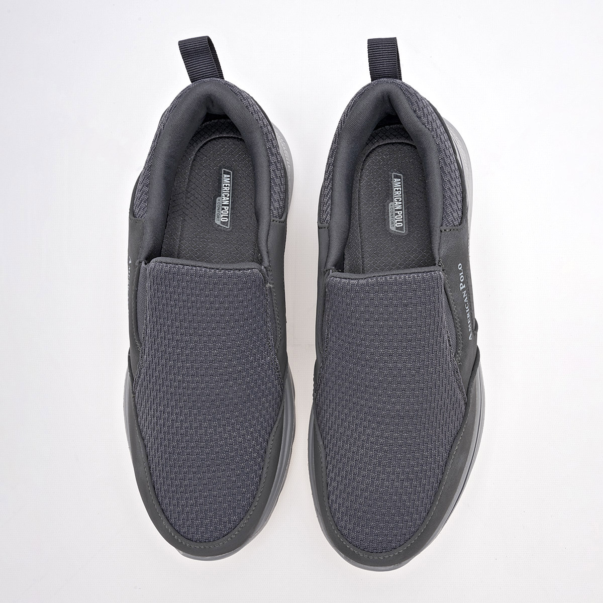 Foto 3 | American Polo Zapato Casual Para Hombre Gris, Importado