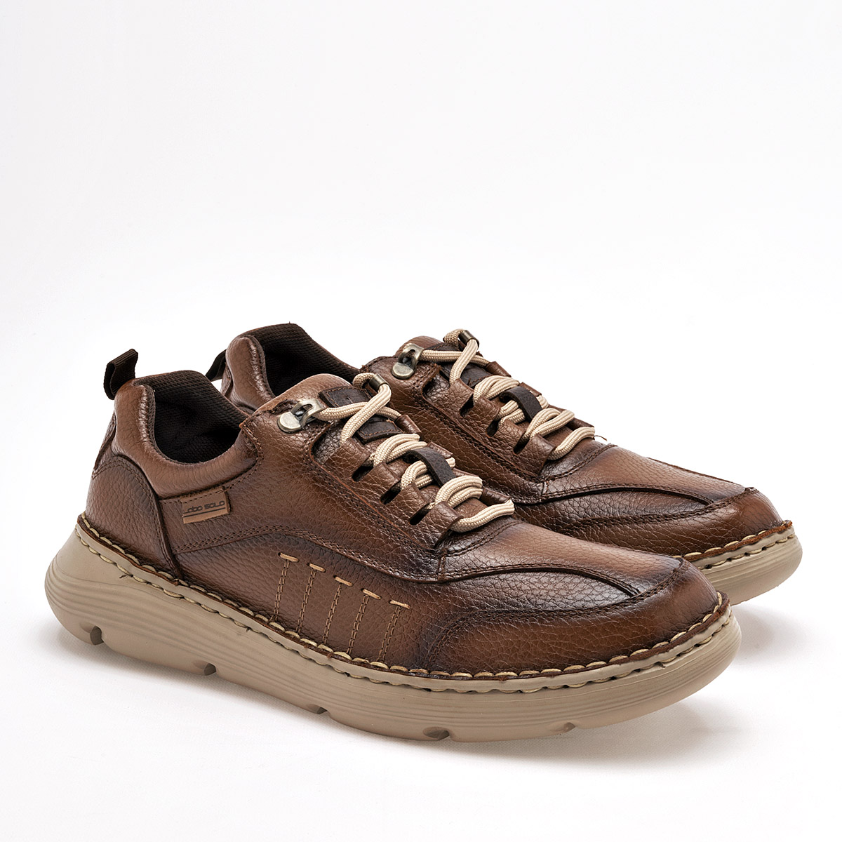 Foto 2 | Lobo Solo Zapato Casual Para Hombre Café
