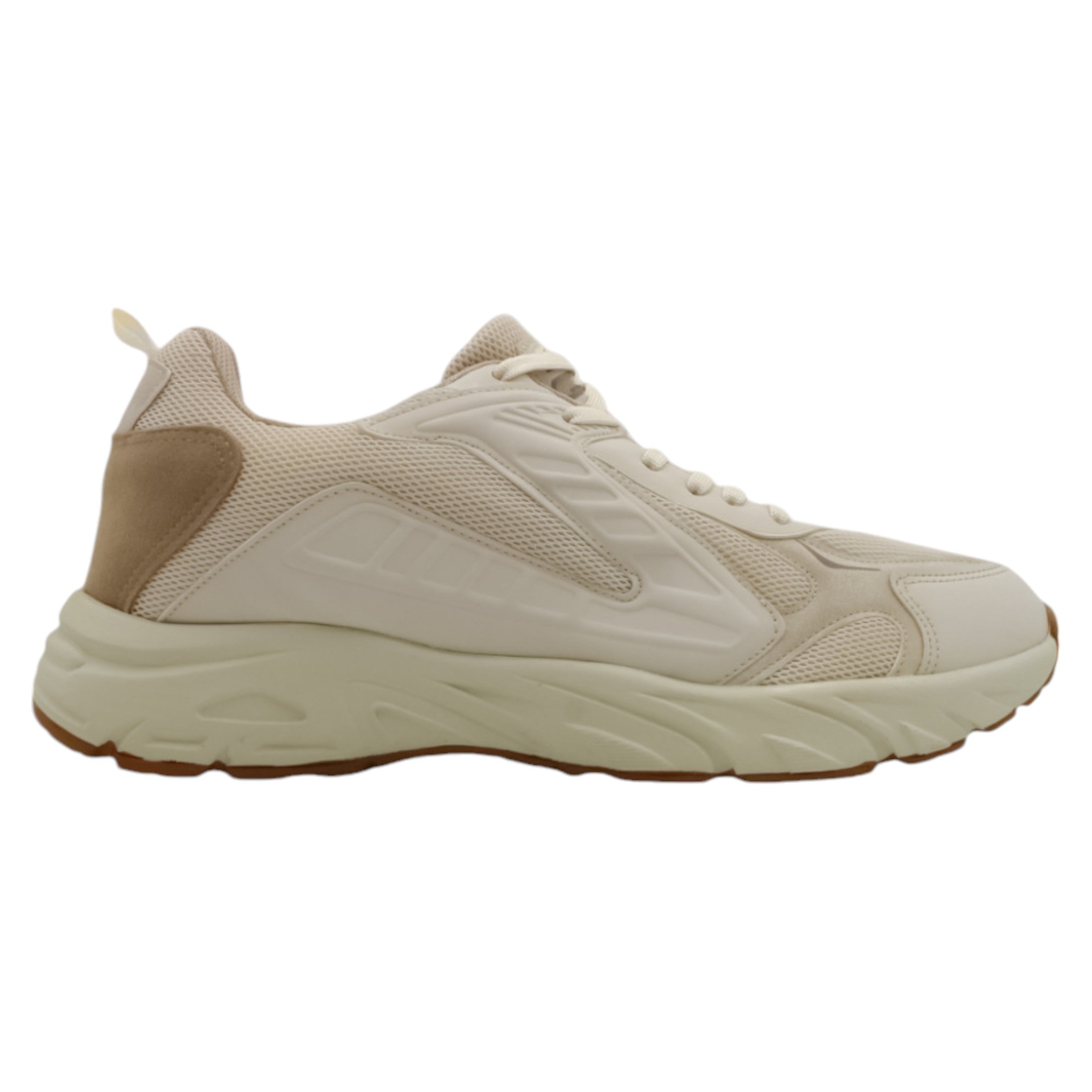 Foto 3 pulgar | Tenis Tipo Deportivo RBCOLLECTION Exterior Textil Beige para Hombre