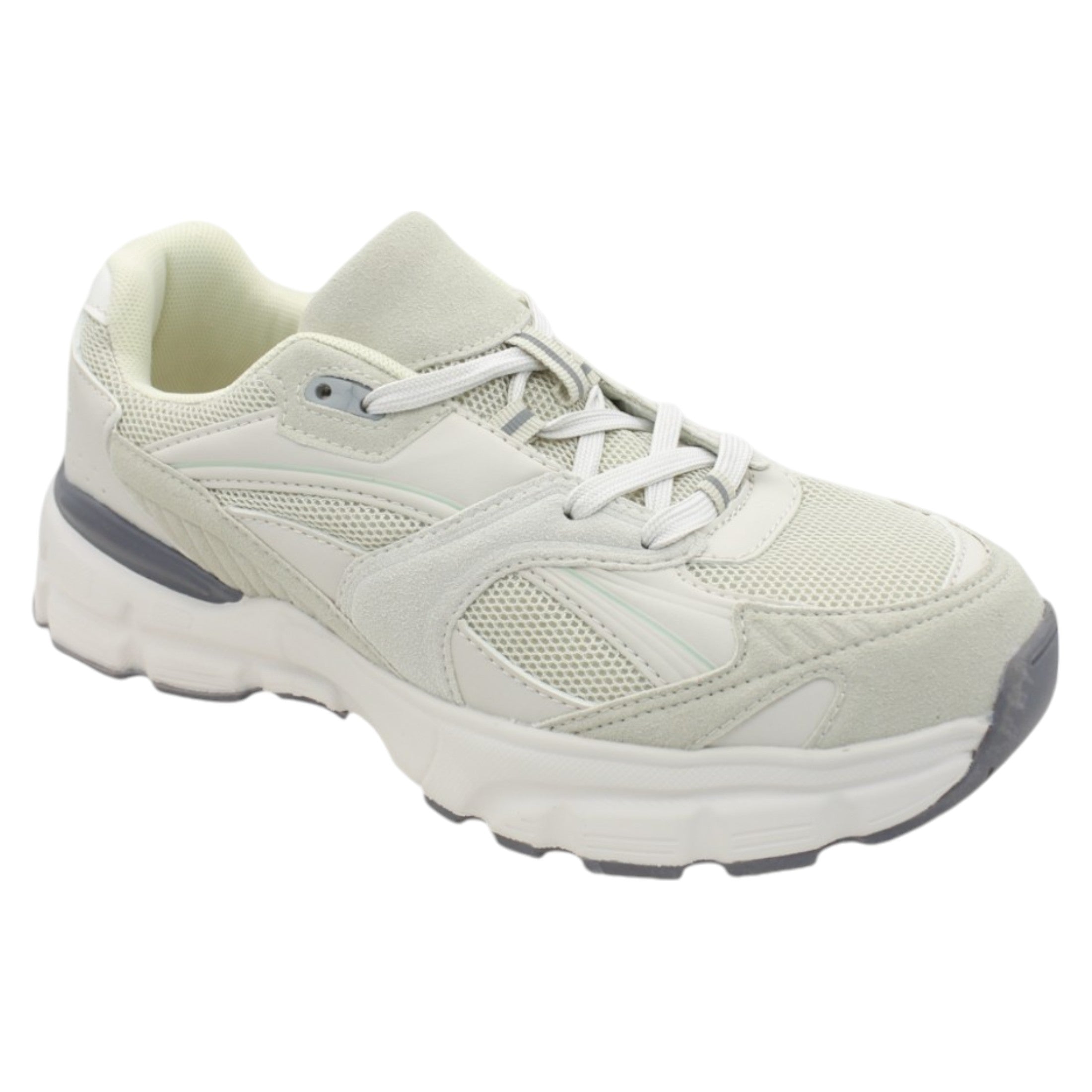 Tenis Tipo Deportivo Exterior Textil Color Beige  Para Hombre De Rbcollection