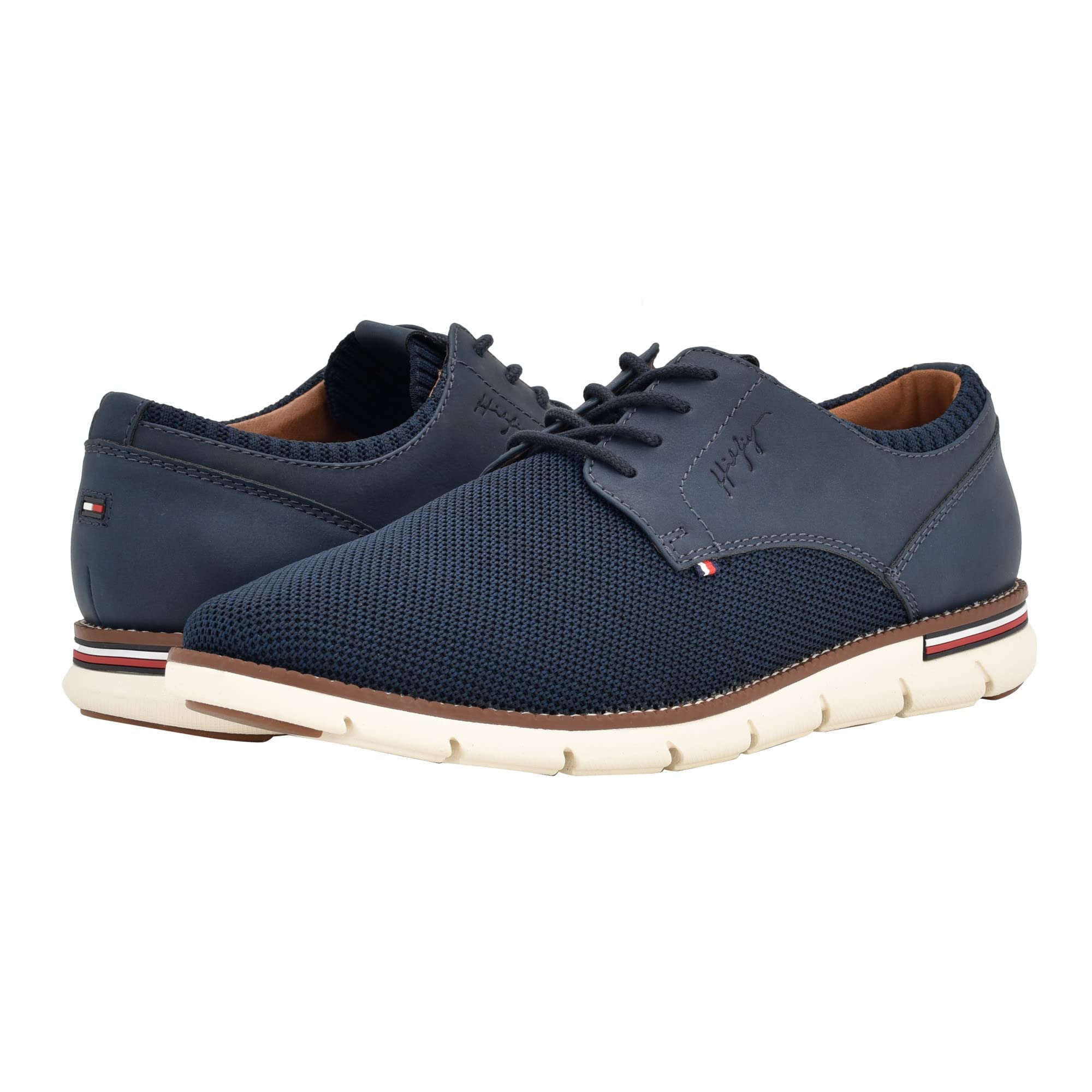 Foto 3 pulgar | Zapatos Tommy Hilfiger Winner Oxford Multi 400 Para Hombre, Azul Marino - Venta Internacional.