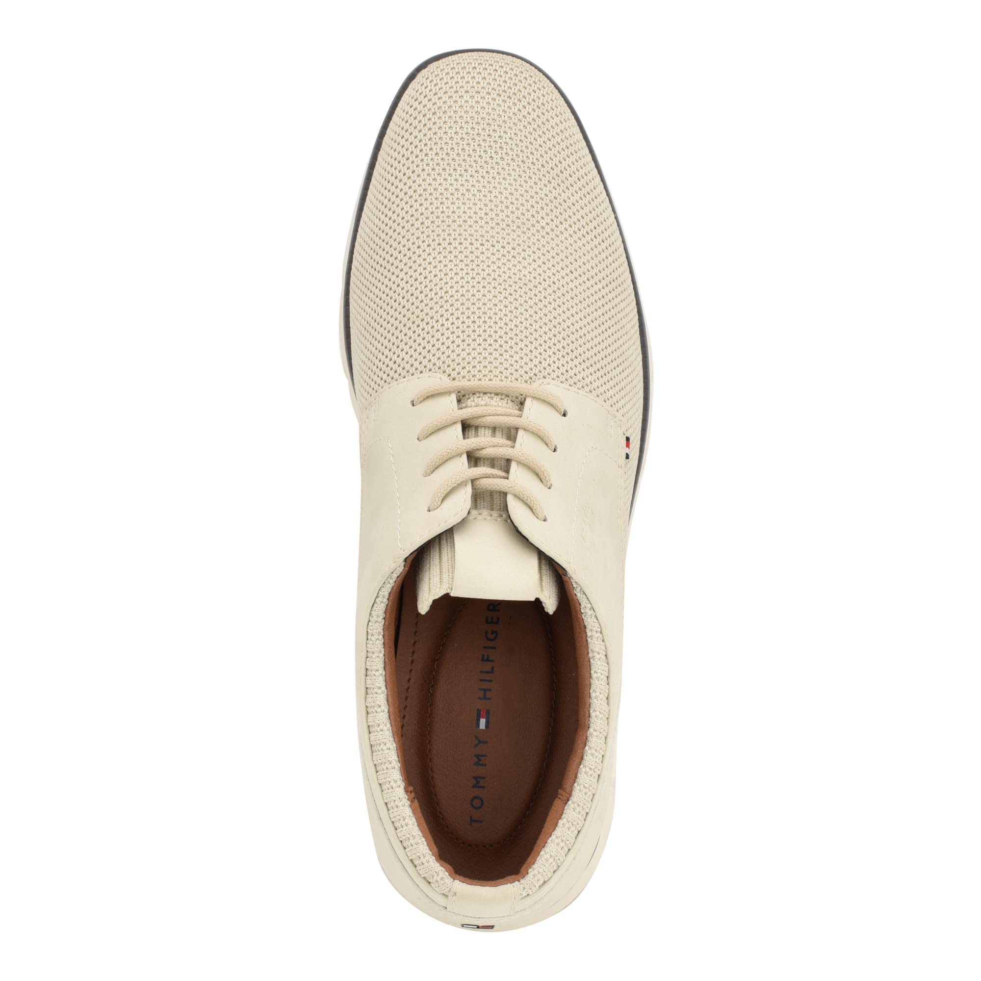 Foto 4 pulgar | Zapatos Tommy Hilfiger Winner Oxford Para Hombre, Color Natural Claro, 8.5us - Venta Internacional.