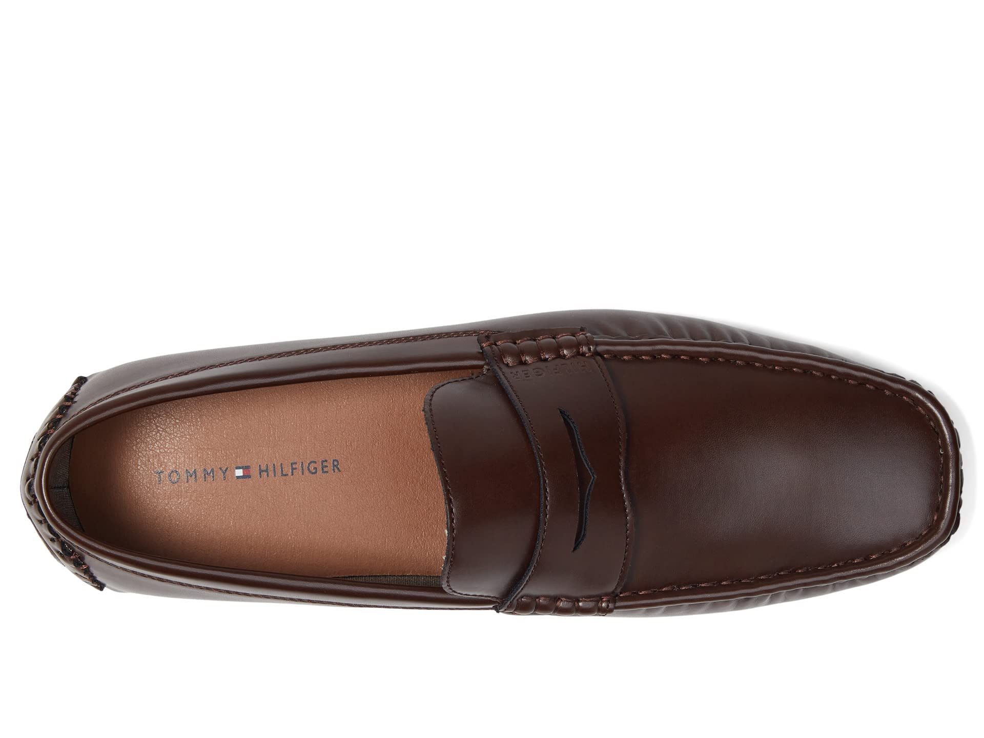 Foto 4 pulgar | Mocasines Tommy Hilfiger Amile Driver Marrón para Hombre - Venta Internacional