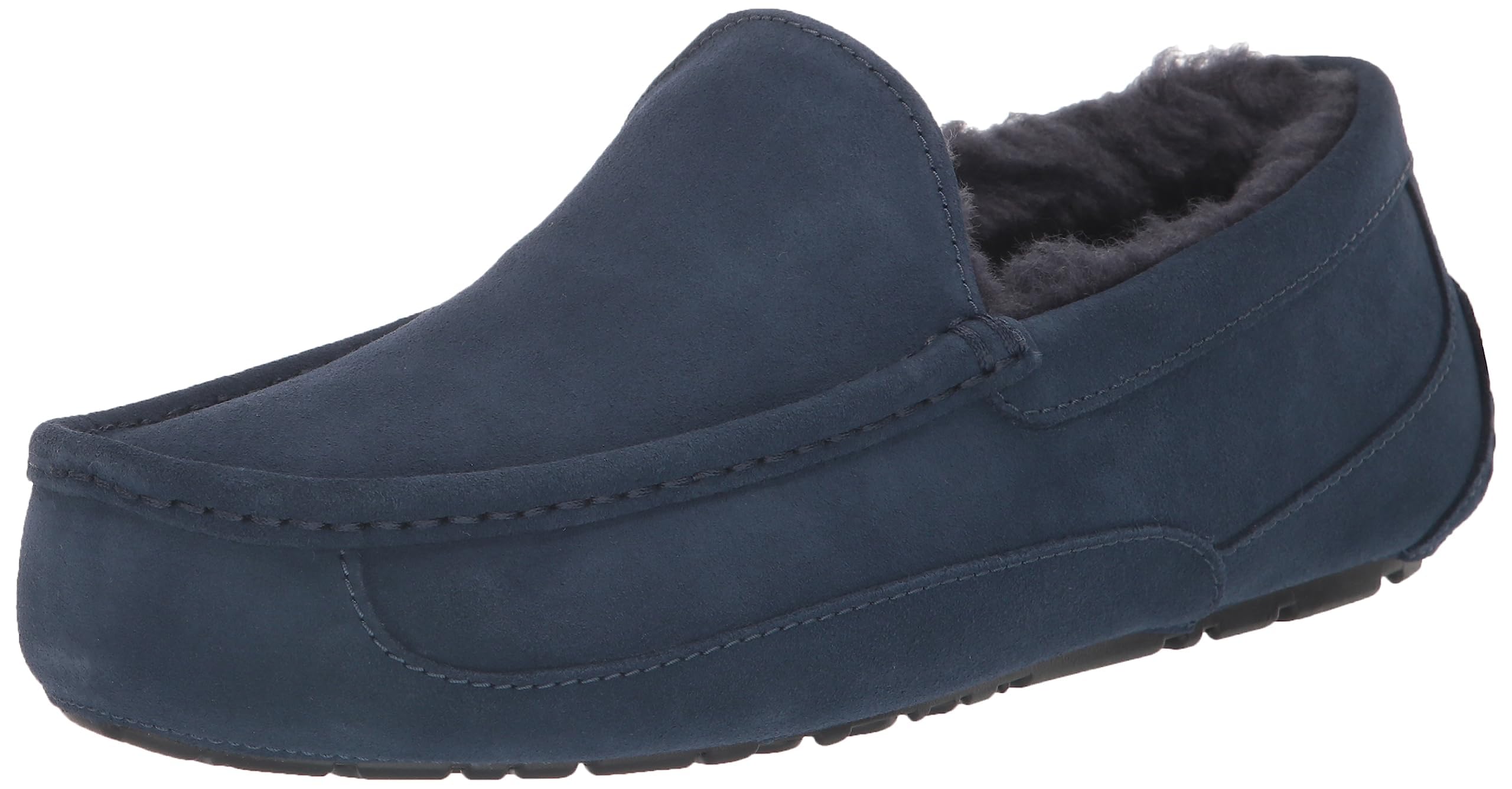 Foto 2 pulgar | Pantuflas Ugg Ascot Deep Ocean Suede para Hombre  - Venta Internacional