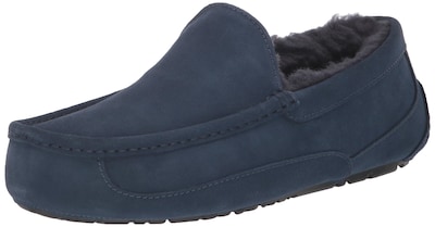 Foto 1 | Pantuflas Ugg Ascot Deep Ocean Suede para Hombre - Venta Internacional