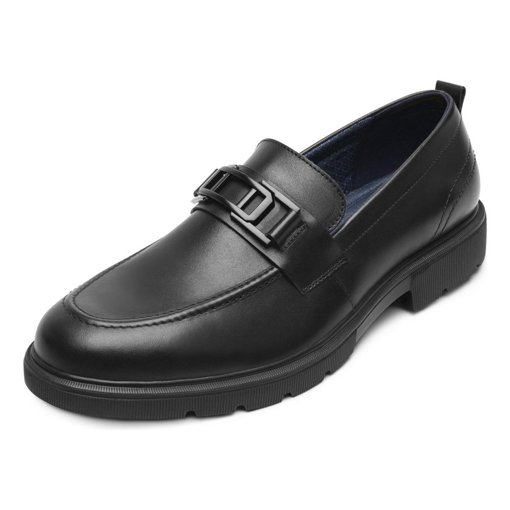 Foto 4 pulgar | Zapato Casual Flexi Negro Para Hombre [fff3726] Negro