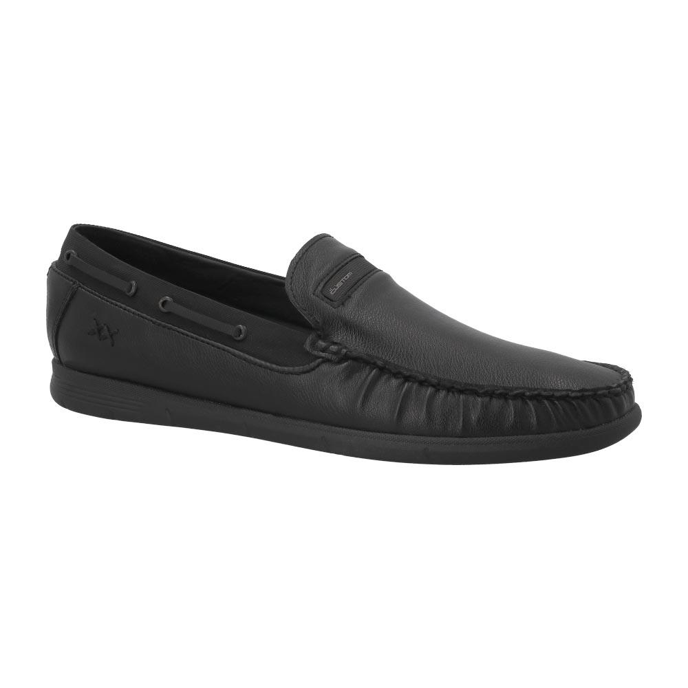 Foto 3 pulgar | Mocasin Custom Style Hombre Casual Marinero Negro