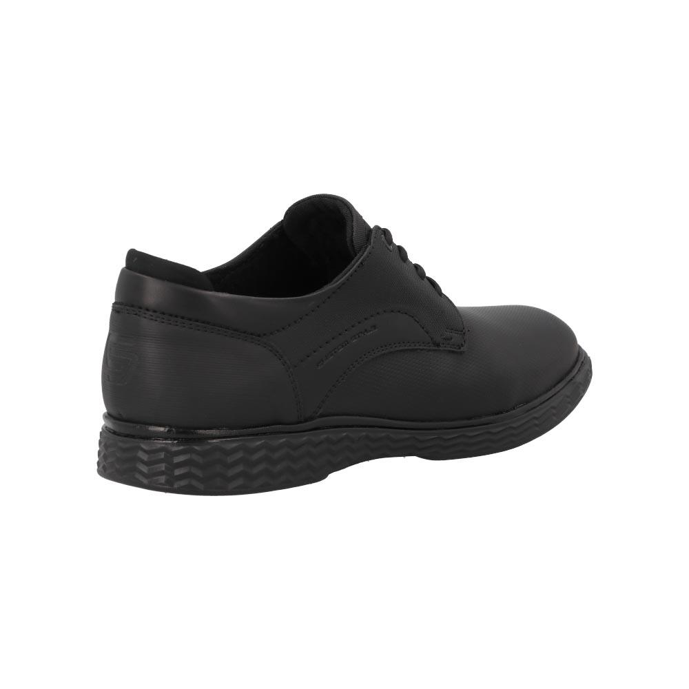 Foto 4 pulgar | Zapatos Custom Style Hombre Casuales Durables Comodos Negro