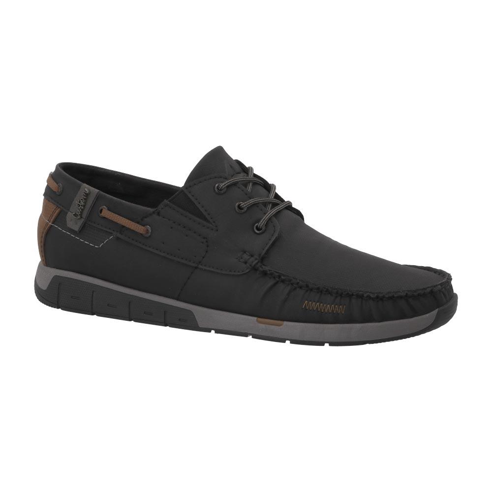 Foto 3 pulgar | Mocasin Custom Style Casual Negro para Hombre