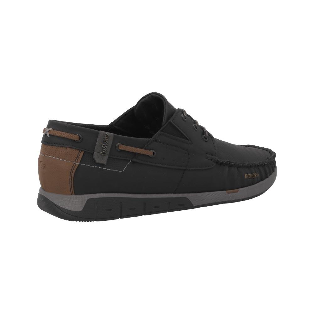Foto 4 pulgar | Mocasin Custom Style Casual Negro para Hombre