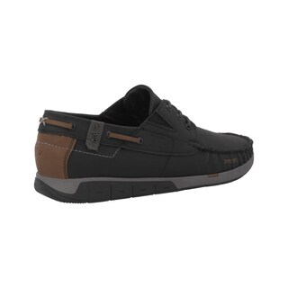 Foto 3 | Mocasin Custom Style Casual Negro para Hombre